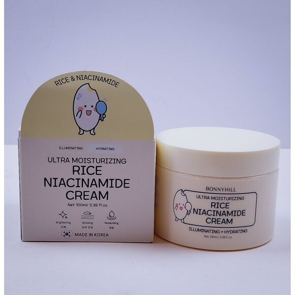 BonnyHill Korean Rice Niacinamide Skincare Set – Hydrating & Brightening Bundle - Picture 8 of 9